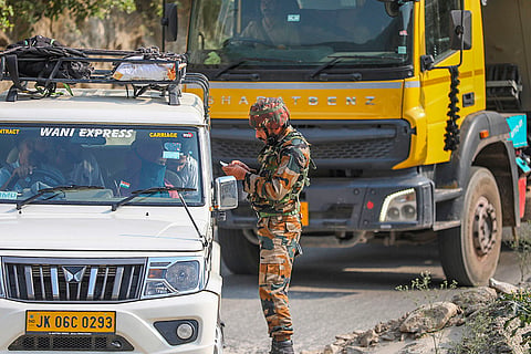 Heavy security in Doda